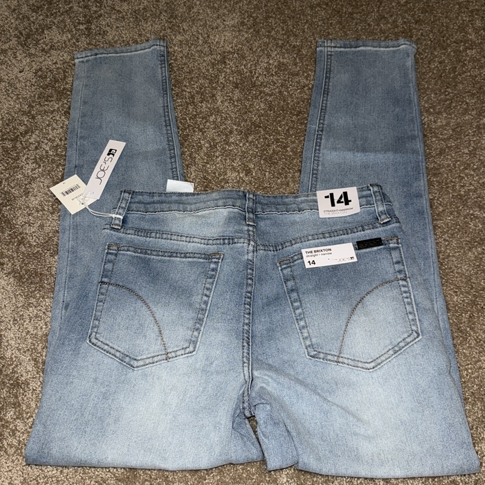 Joe's Jeans straight and narrow leg The Brixton - size 14 - NWT - B6 - Picture 4 of 6